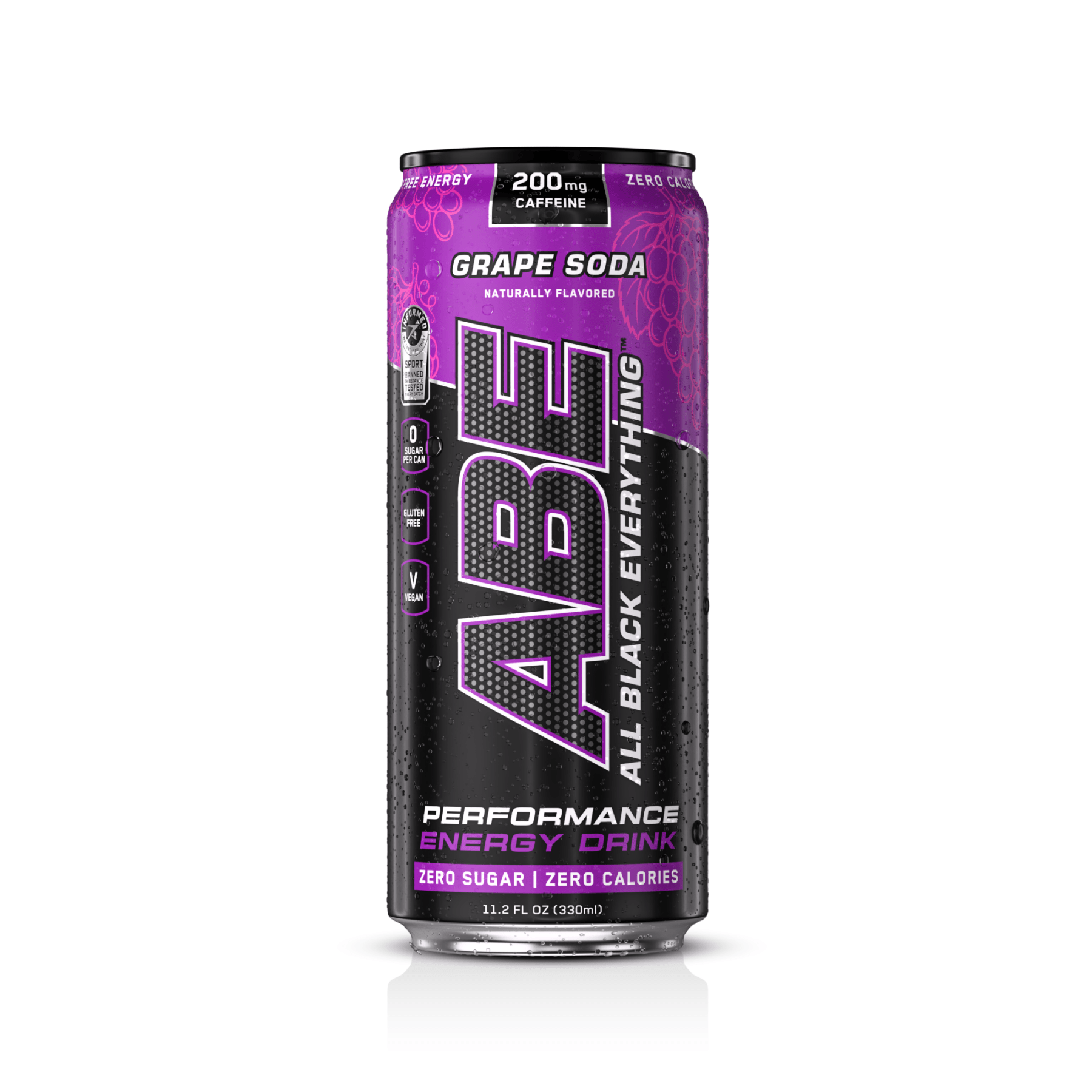 ABE Performance Pre - Workout Drink - Grape Soda - 12 Pack - AN Supps