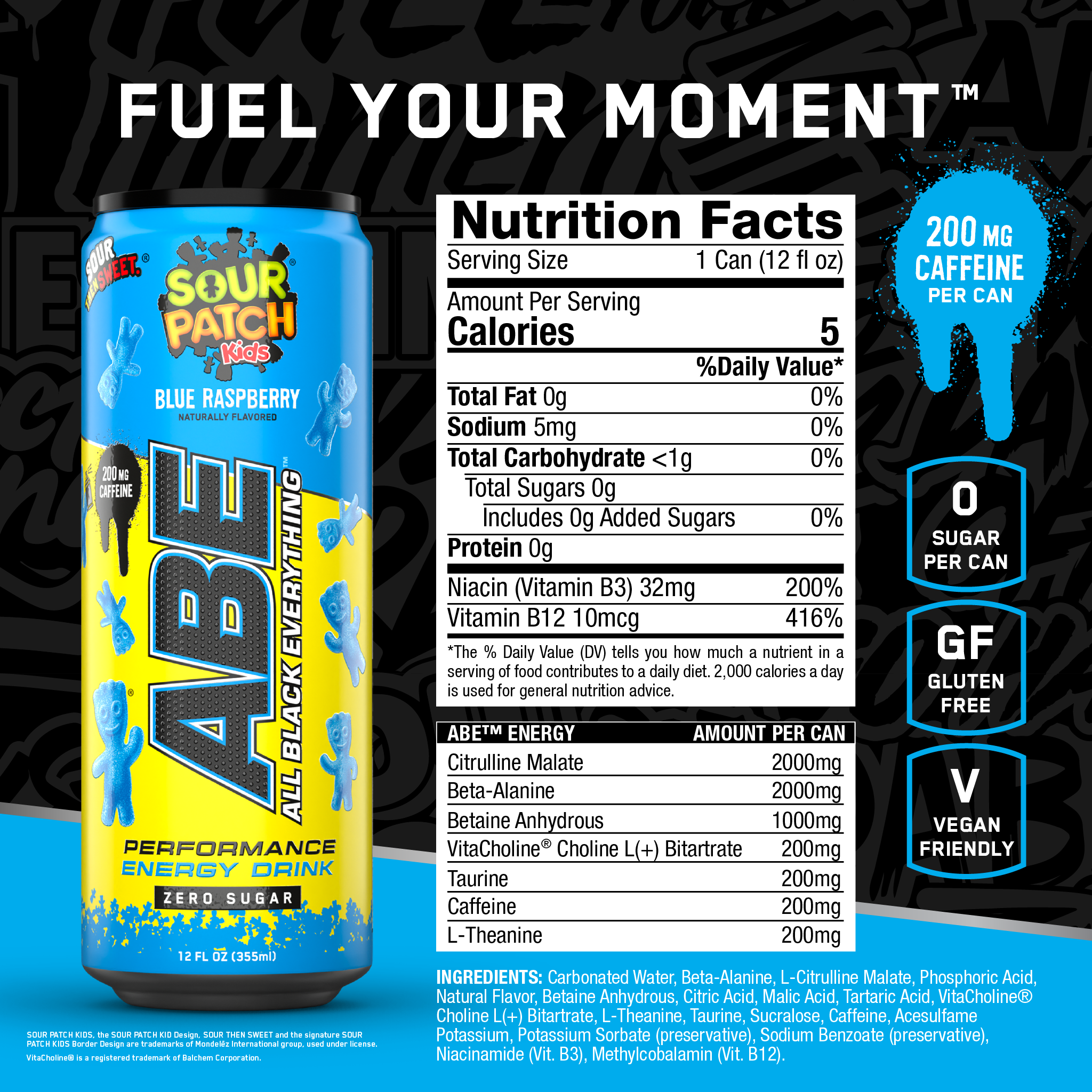 ABE Performance Energy Drink - 12 Pack