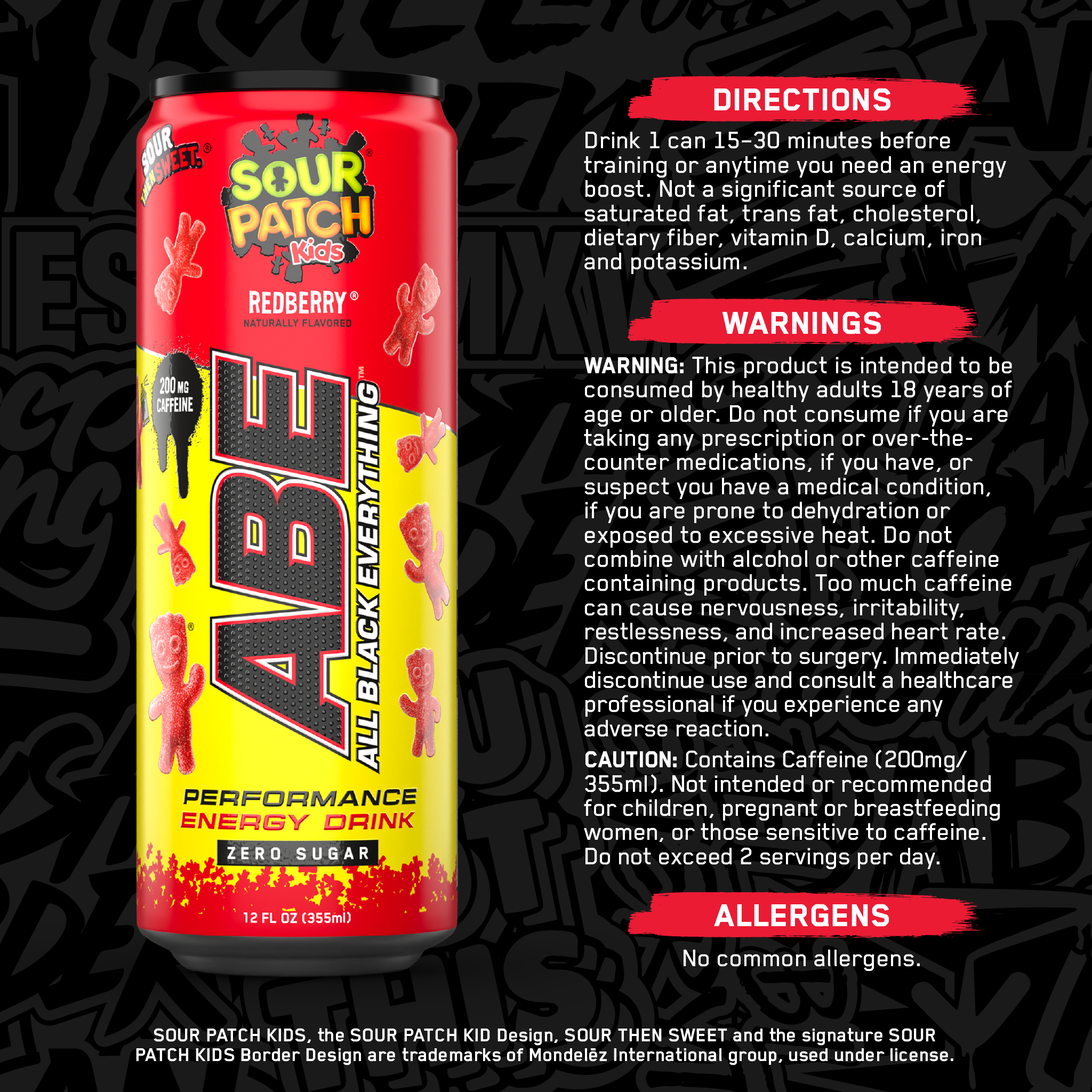 ABE Performance Energy Drink - 12 Pack