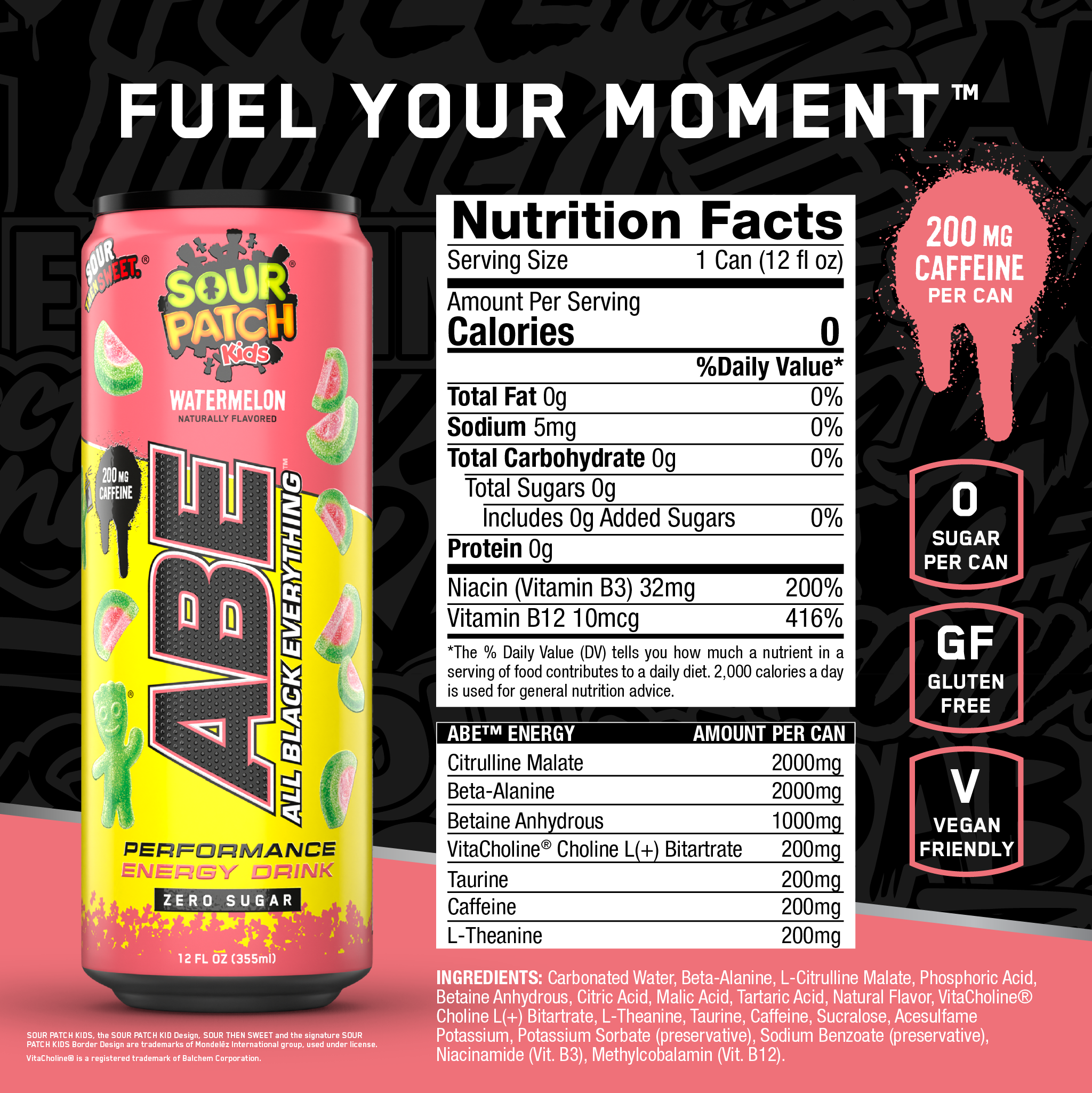 ABE Performance Energy Drink - 12 Pack
