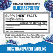 Creatine Monohydrate - Blue Razz