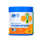 AN Performance Hydration tub in Tang Orange, 270g, front of label