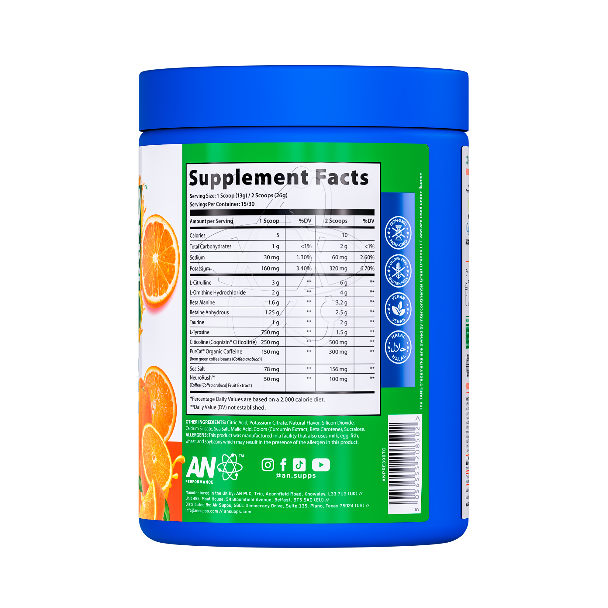 AN Performance x Tang Pre-Workout