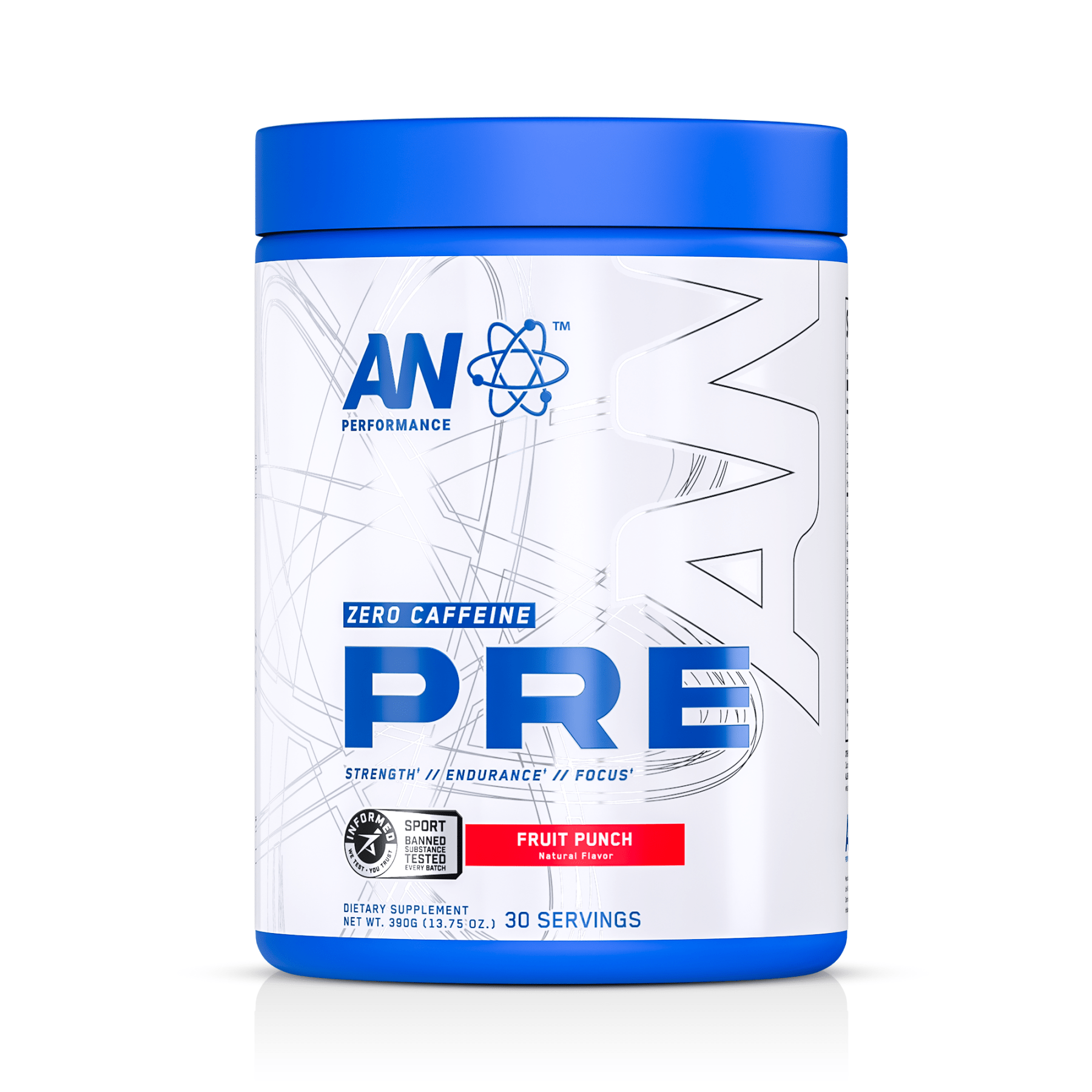 AN Performance Zero - Caffeine Pre - Workout - AN Supps