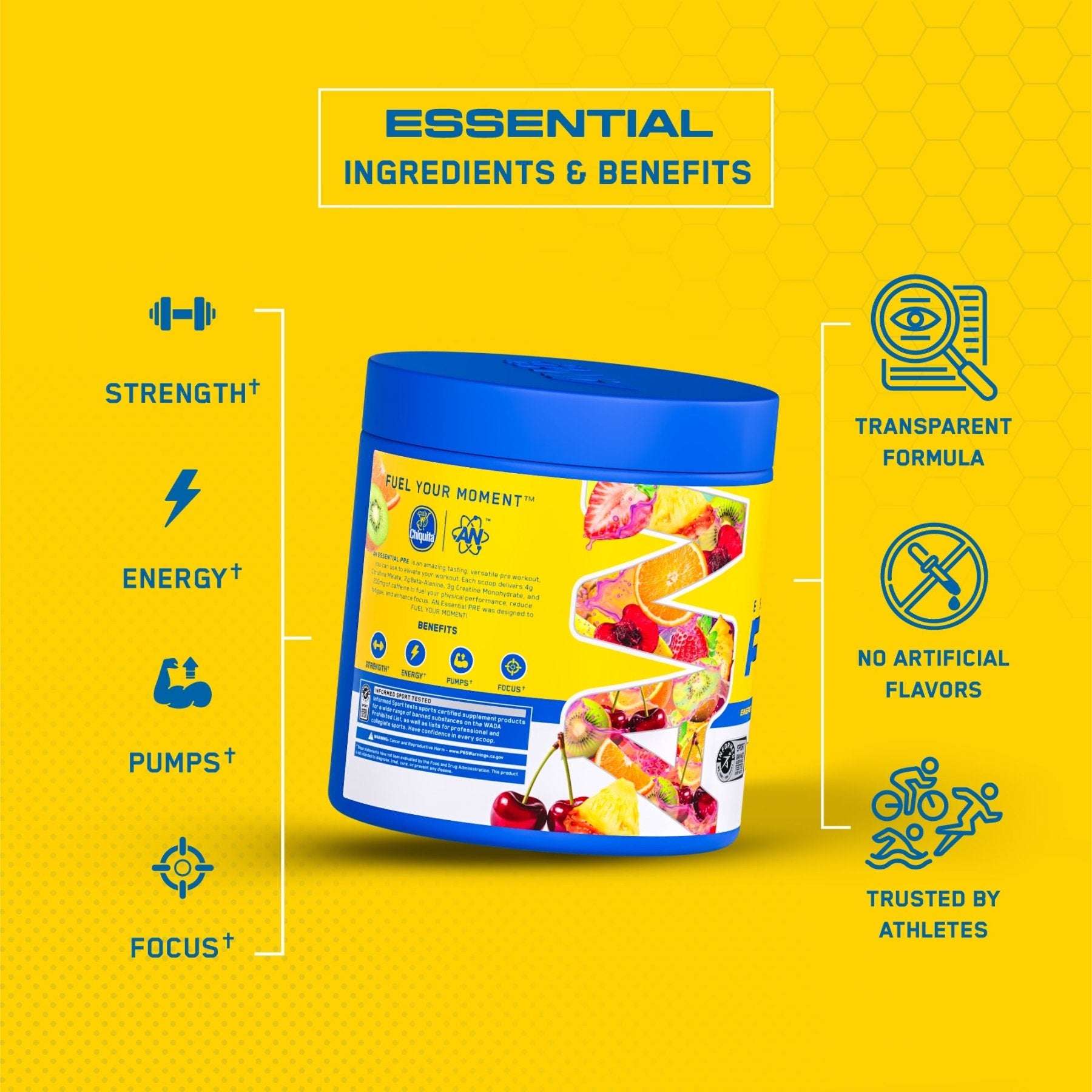 Chiquita | AN Essential Pre - AN Supps