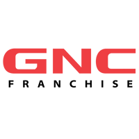 GNC Franchise logo with red 'GNC' and black 'Franchise' text on a white background