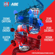 ABE x ICEE® Performance Pre - Workout Drink - Cherry - 12 Pack - AN Supps