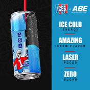 ABE x ICEE® Performance Pre - Workout Drink - Blue Raspberry - 12 Pack - AN Supps
