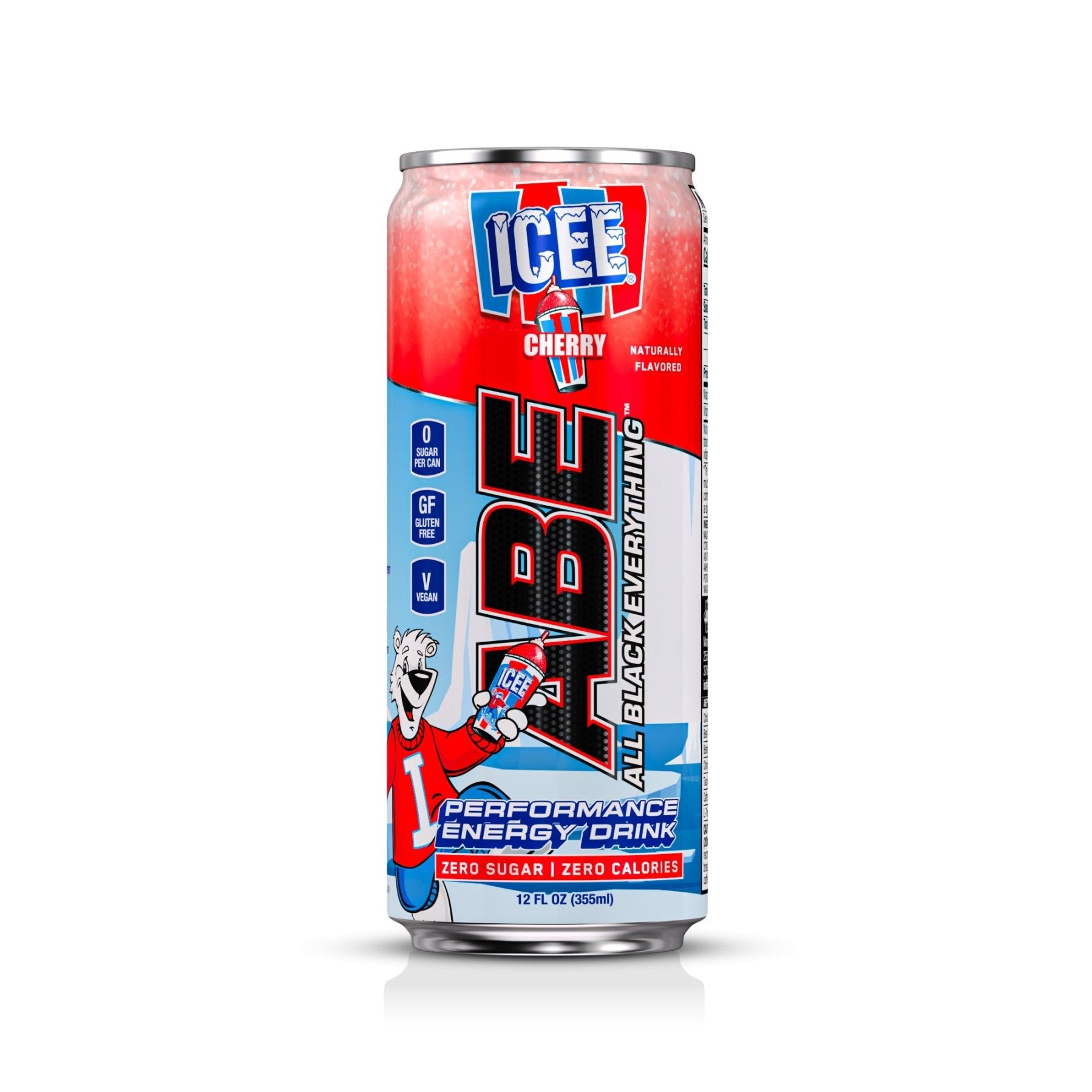 ABE x ICEE® Performance Pre - Workout Drink - Cherry - 12 Pack - AN Supps