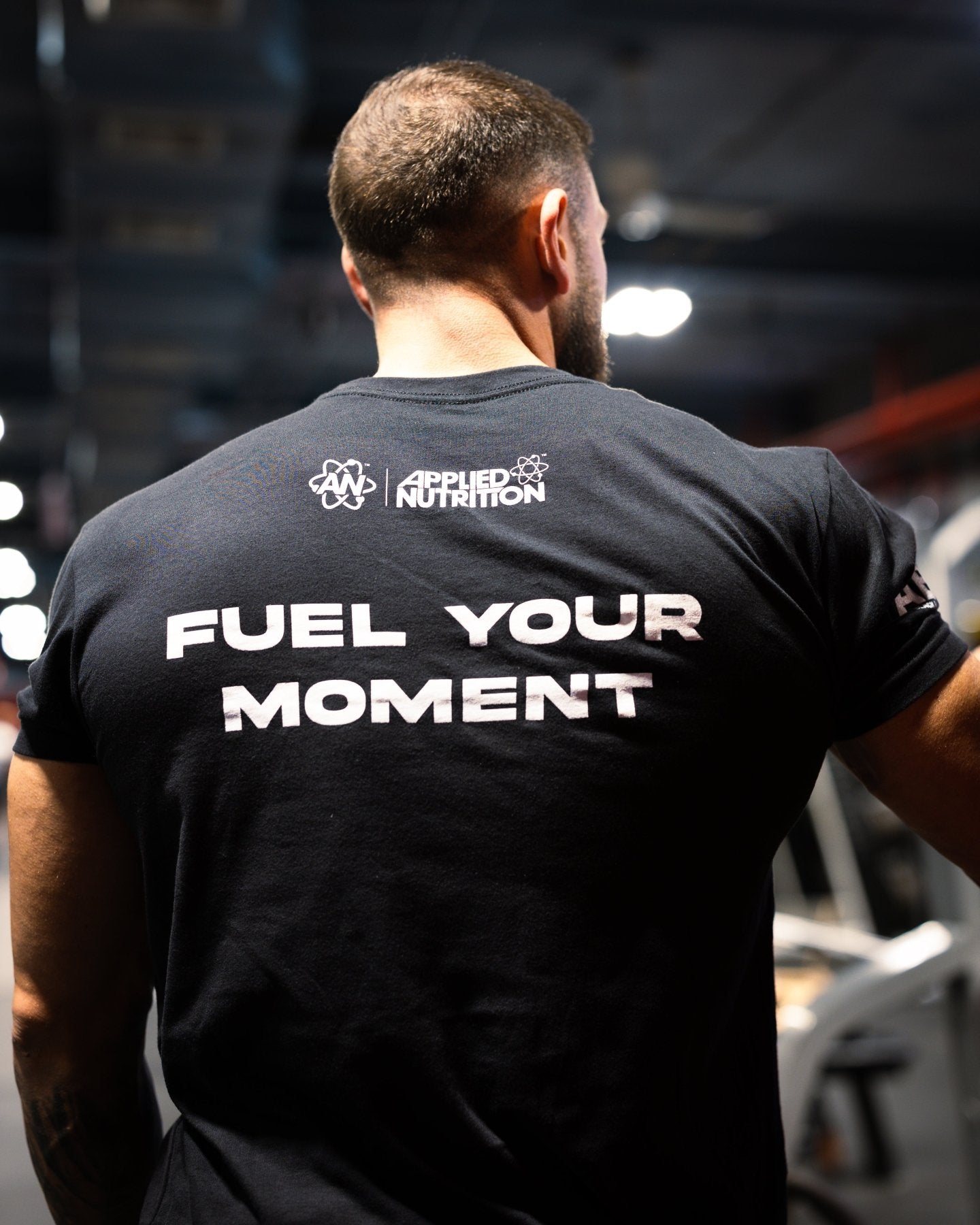AN “Fuel Your Moment” T-Shirt – Black - AN Supps