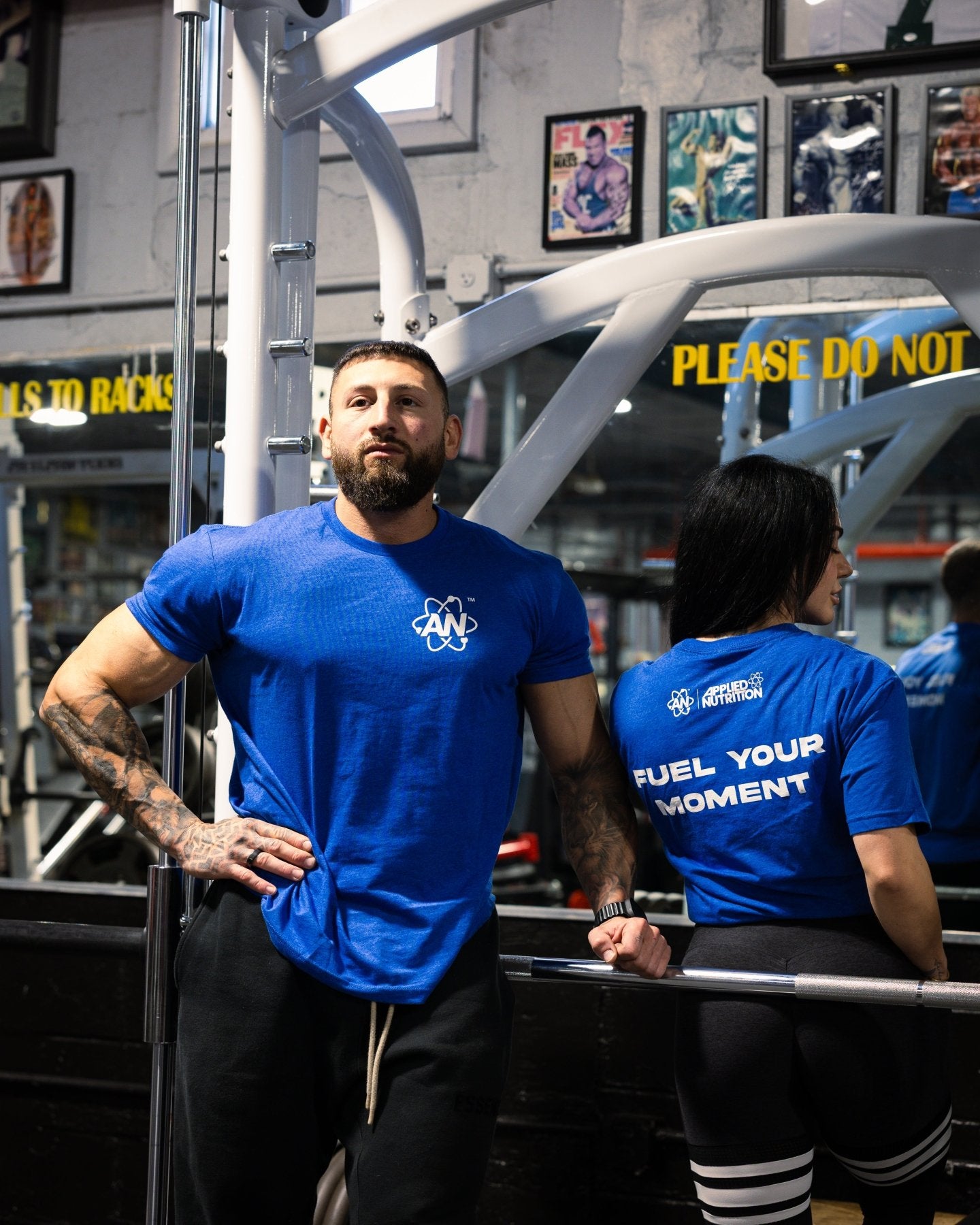 AN “Fuel Your Moment” T-Shirt – Royal Blue - AN Supps
