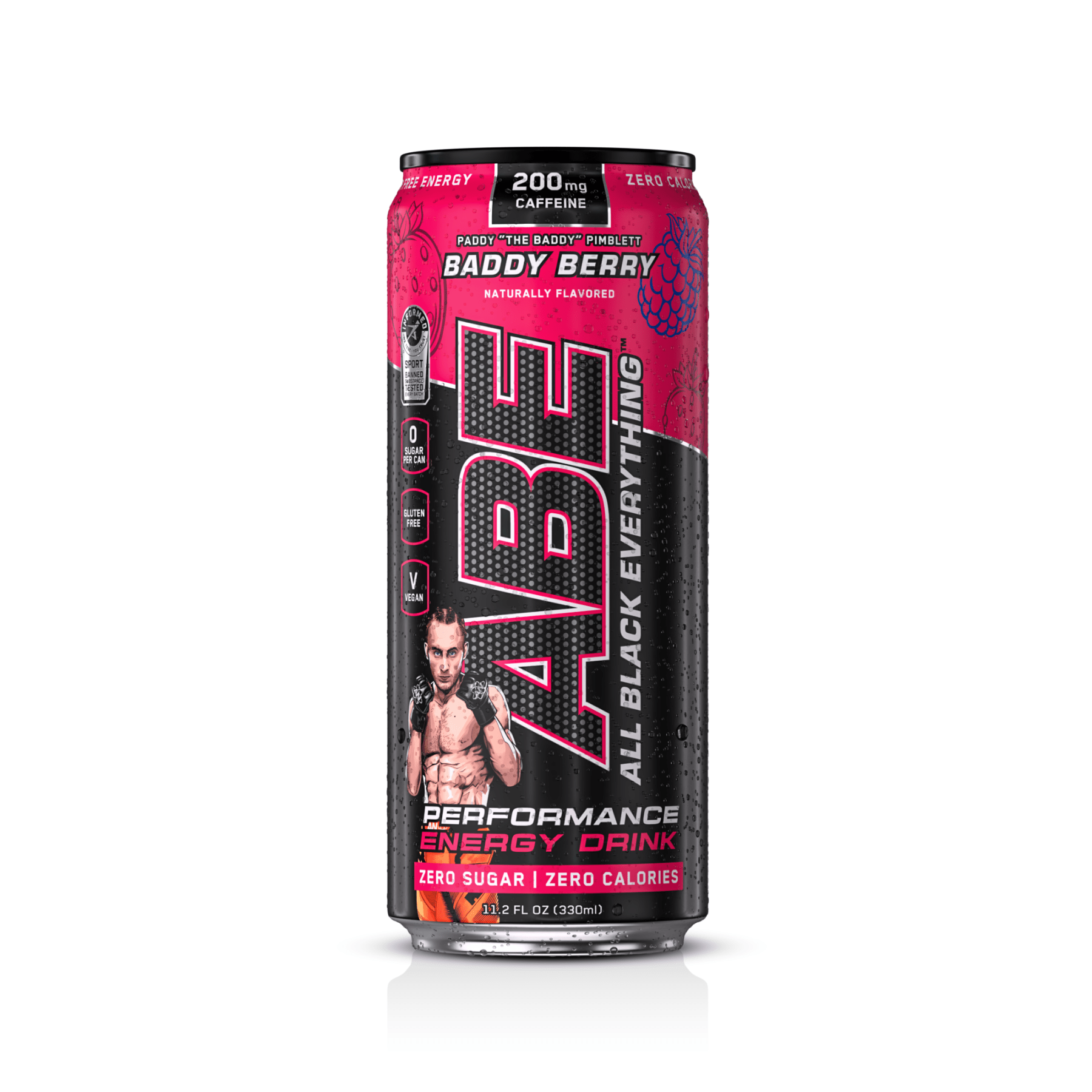 ABE Performance Pre - Workout Drink - Baddy Berry - 12 Pack - AN Supps