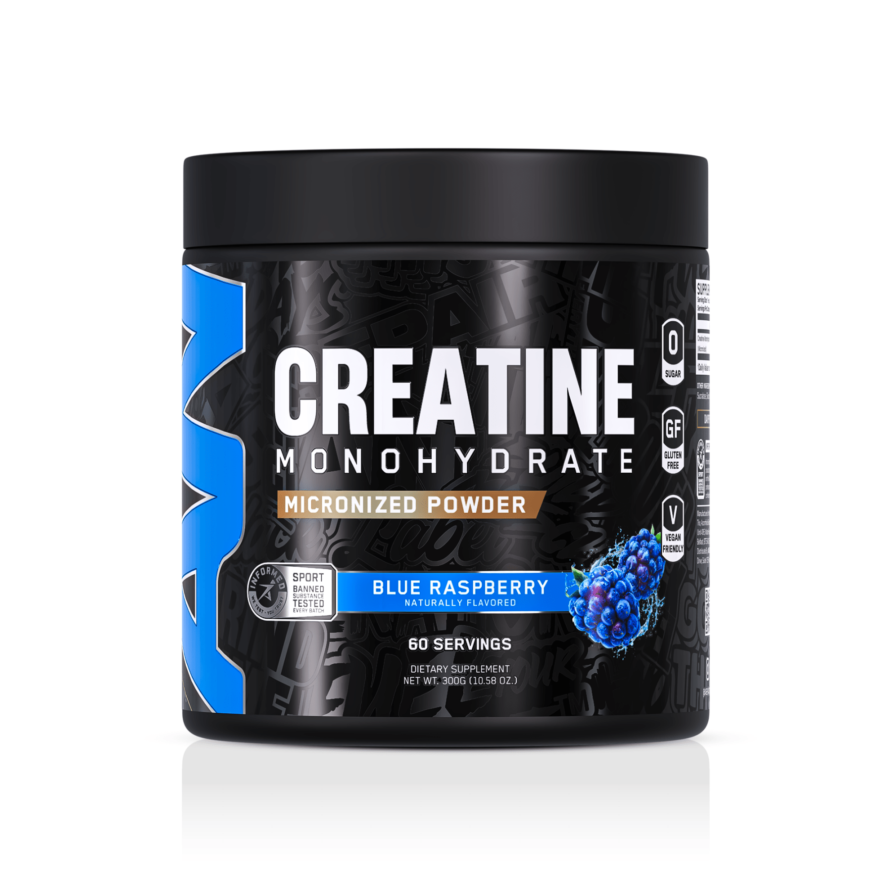Creatine Monohydrate - Blue Razz – AN Supps
