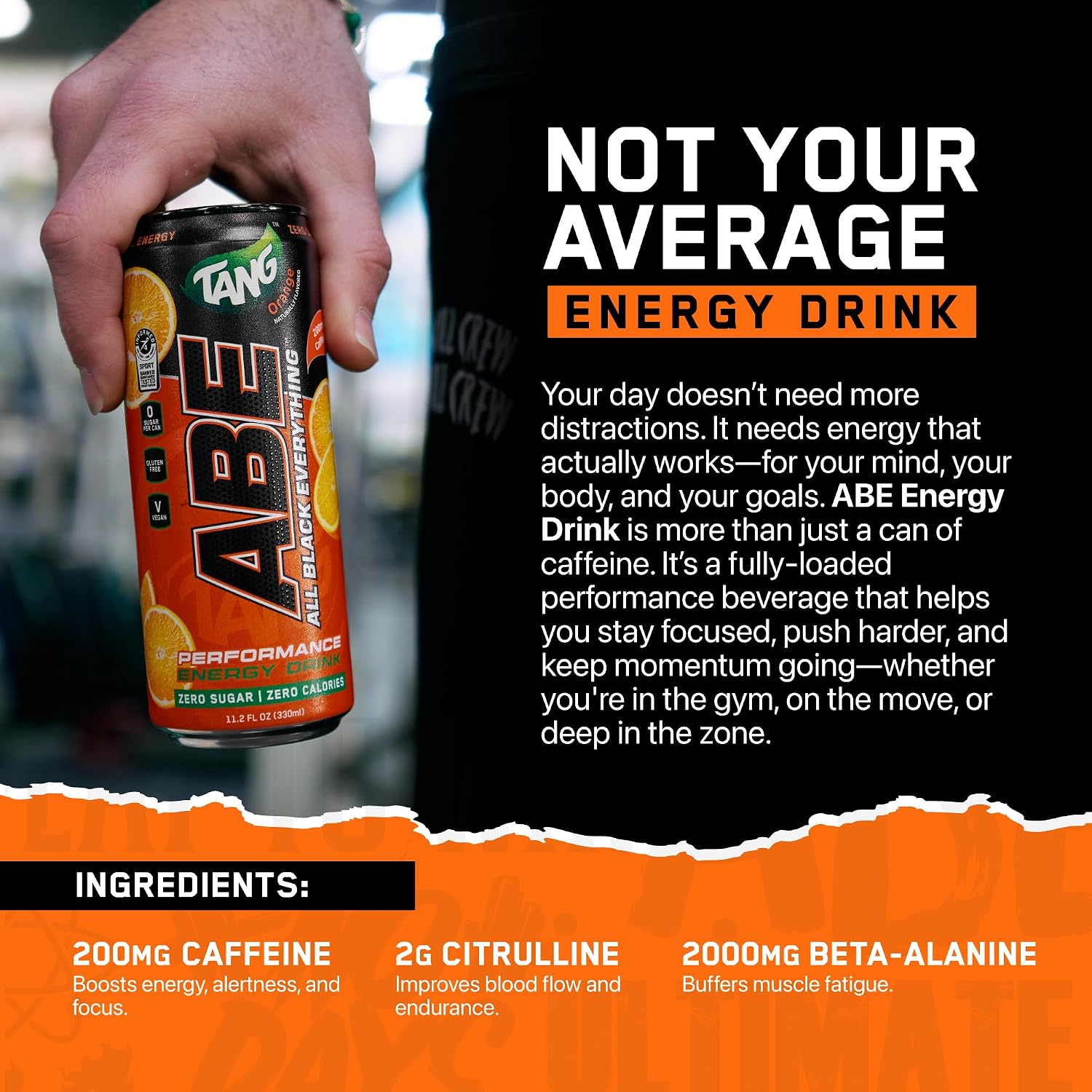 ABE Performance Energy Drink - 12 Pack