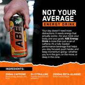 ABE Performance Energy Drink - 12 Pack