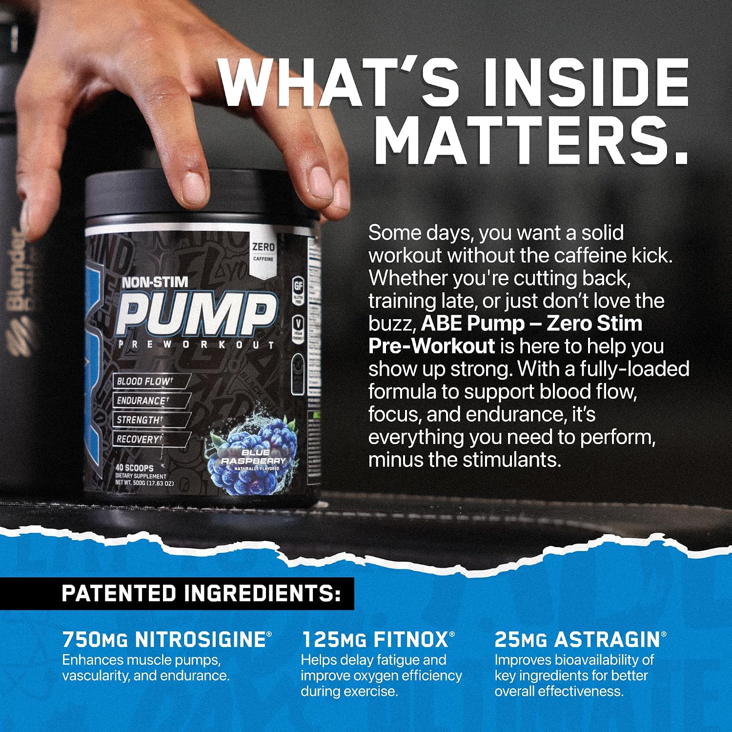 ABE Pump - Zero-Stim Preworkout
