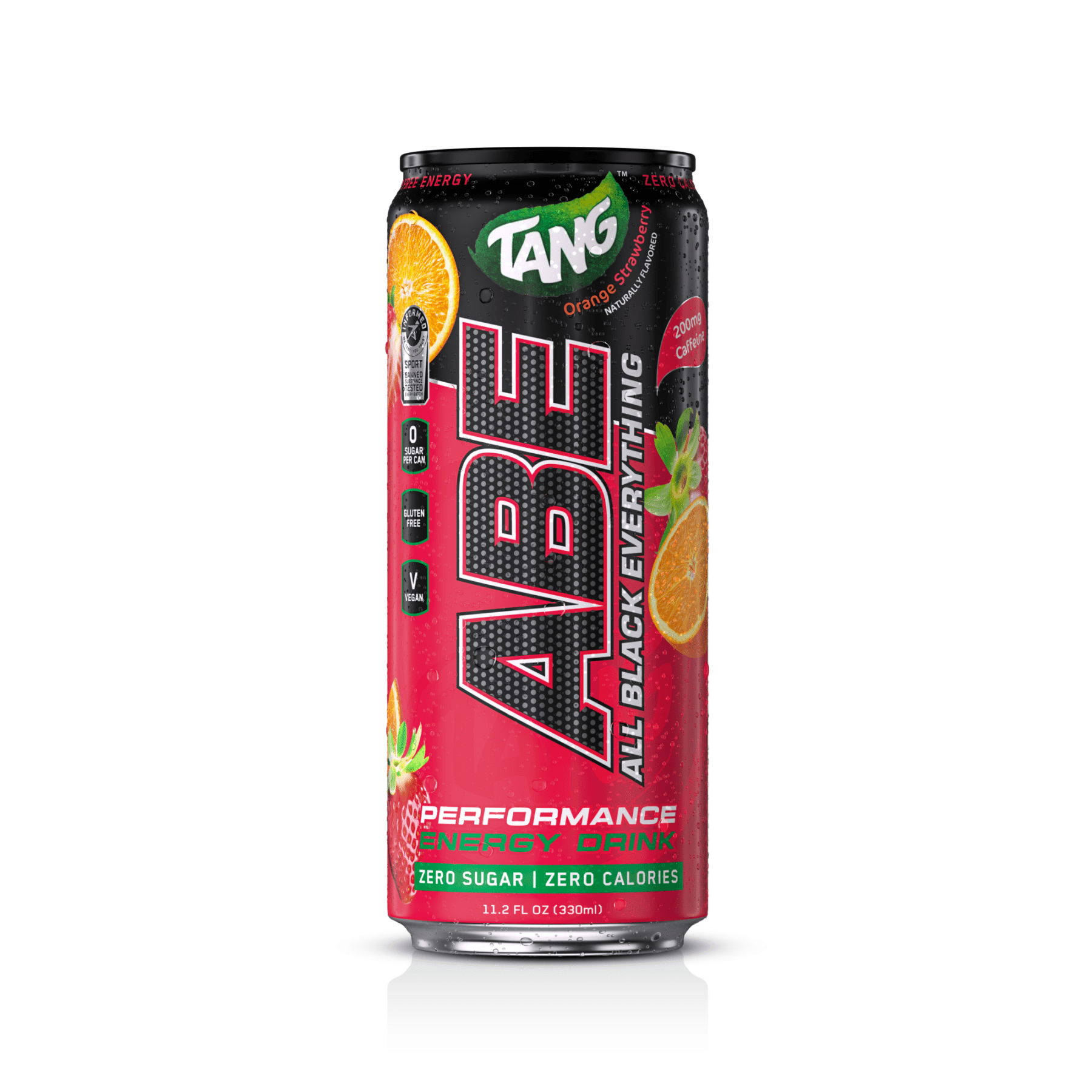 ABE x Tang® Performance Pre - Workout Drink - Orange Strawberry - 12 Pack - AN Supps